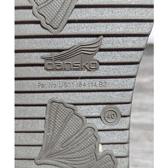 Dansko Merrin Clogs in Brown Tan Suede - Picture 5 of 6